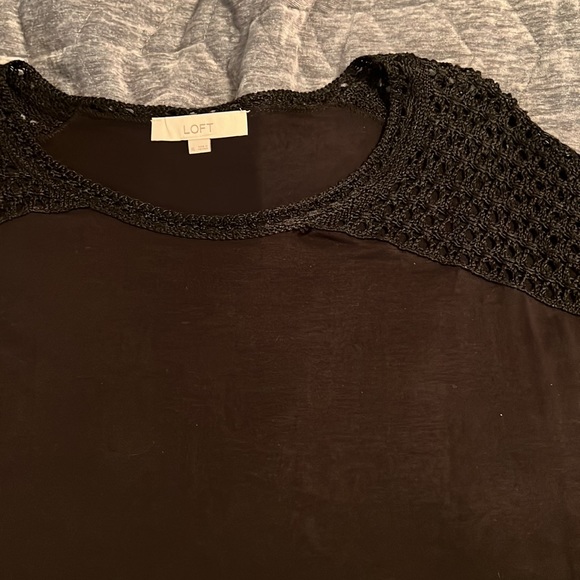Black Loft Top, size XL - Picture 2 of 6